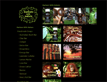 Tablet Screenshot of nurture-with-nature.net
